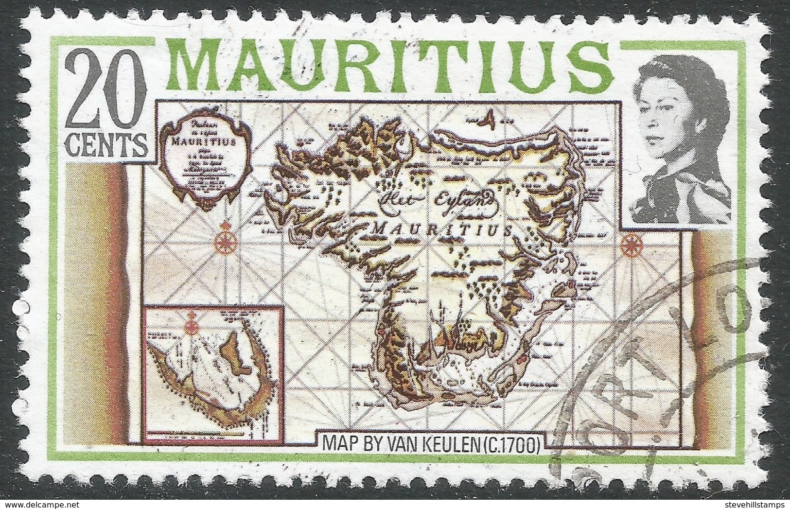Mauritius. 1978 Definitives. 20c Used. SG 531A - Mauritius (1968-...)