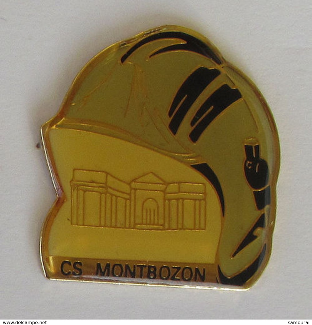 1 Pin's Sapeurs Pompiers De MONTBOZON (HAUTE SAONE - 70) - Pompieri