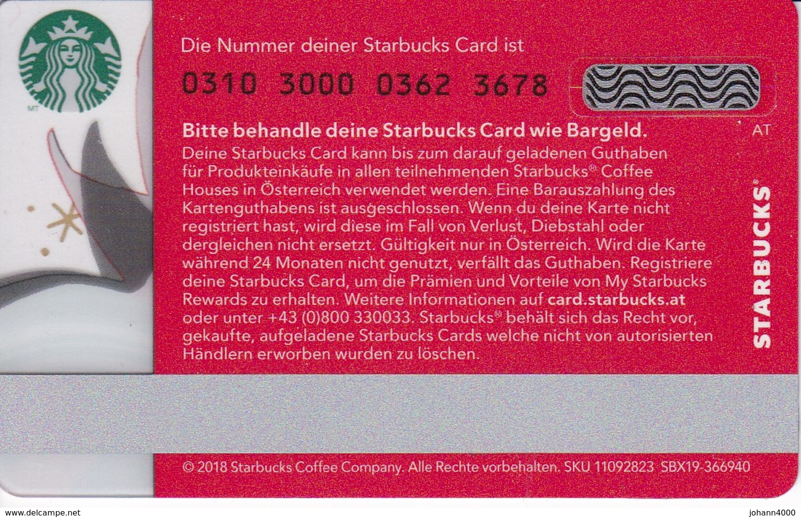 Geschenkkarte Starbucks Card Gift - Gift Cards