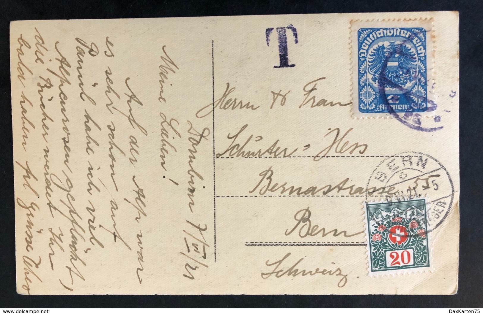 Beschrieben In Dornbirn/ 2 Schöne Briefmarken - Dornbirn