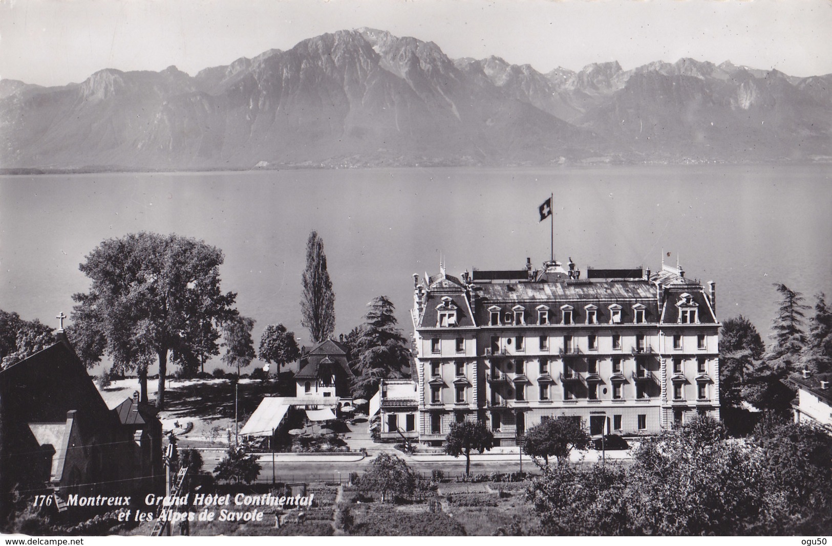 Montreux (Suisse) - Grand Hôtel Continental Et Les Alpes De Savoie - Montreux