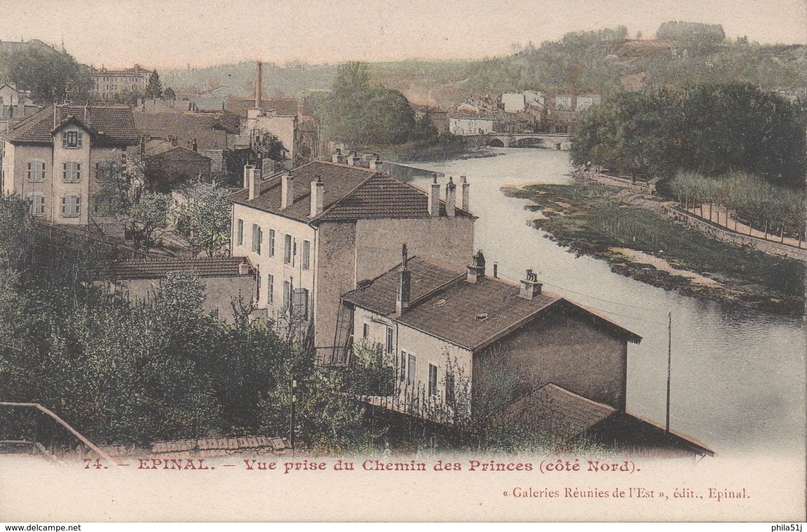 EPINAL   "88" __ VUE PRISE DU CHEMIN DES PRINCES - Epinal