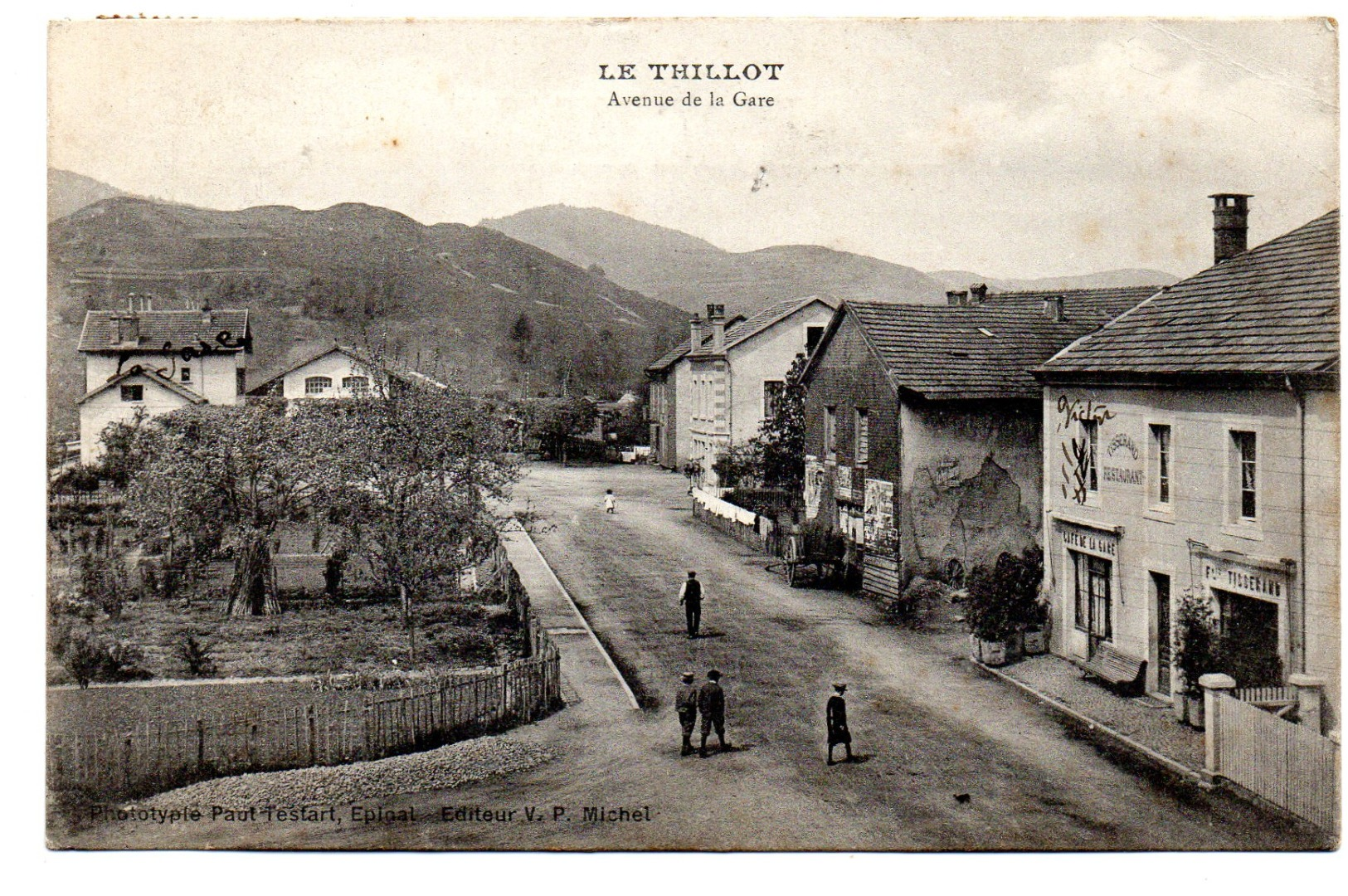 Le Thillot Avenue De La Gare - Le Thillot