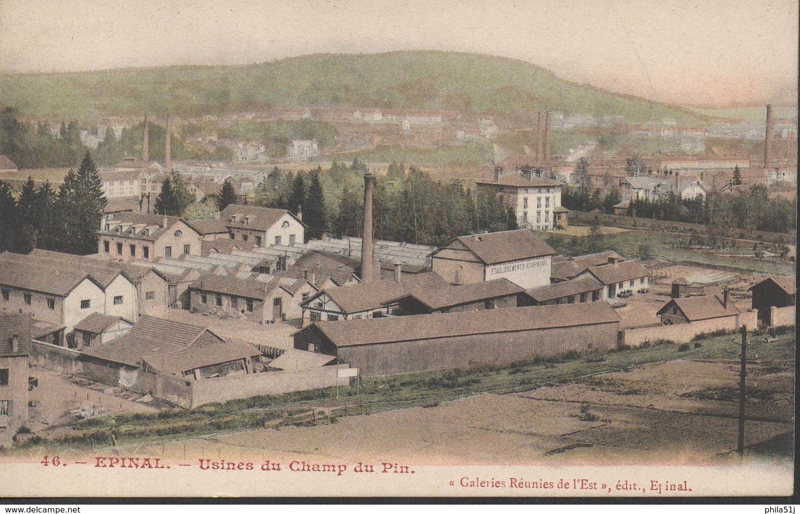 EPINAL   "88" __ USINES DU CHAMP DU PIN - Epinal