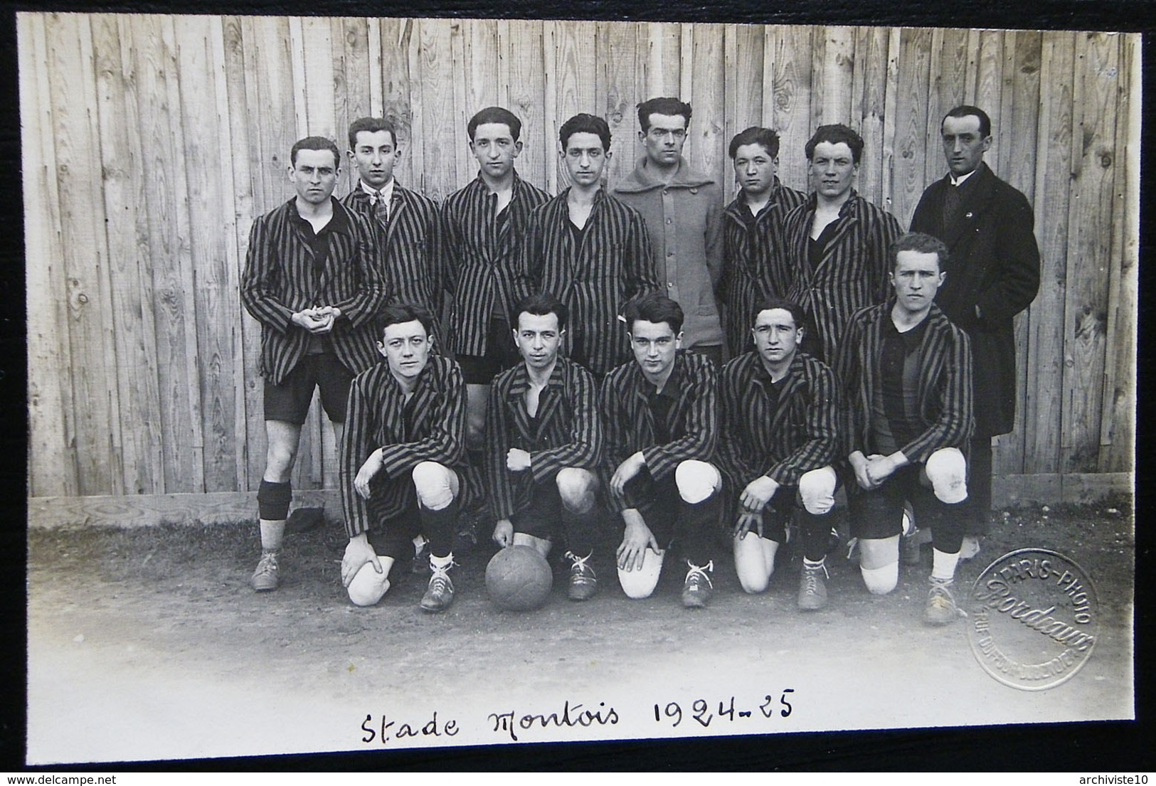 CPA FOOTBALL STADE MONTOIS 1924-1925 - Calcio