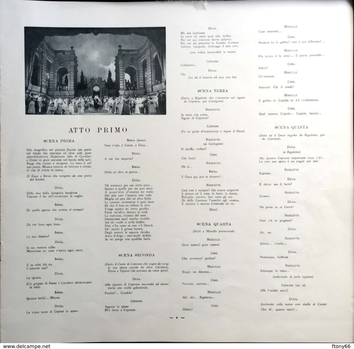 AF BOX COFANETTO Contenente 3 LP 33 Giri "RIGOLETTO" Di Giuseppe Verdi - Opere