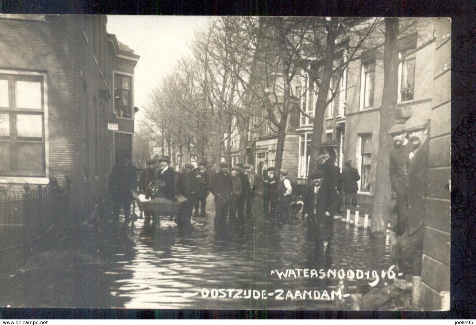 Zaandam - Watersnood - 1916 - Fotokaart - Zaandam