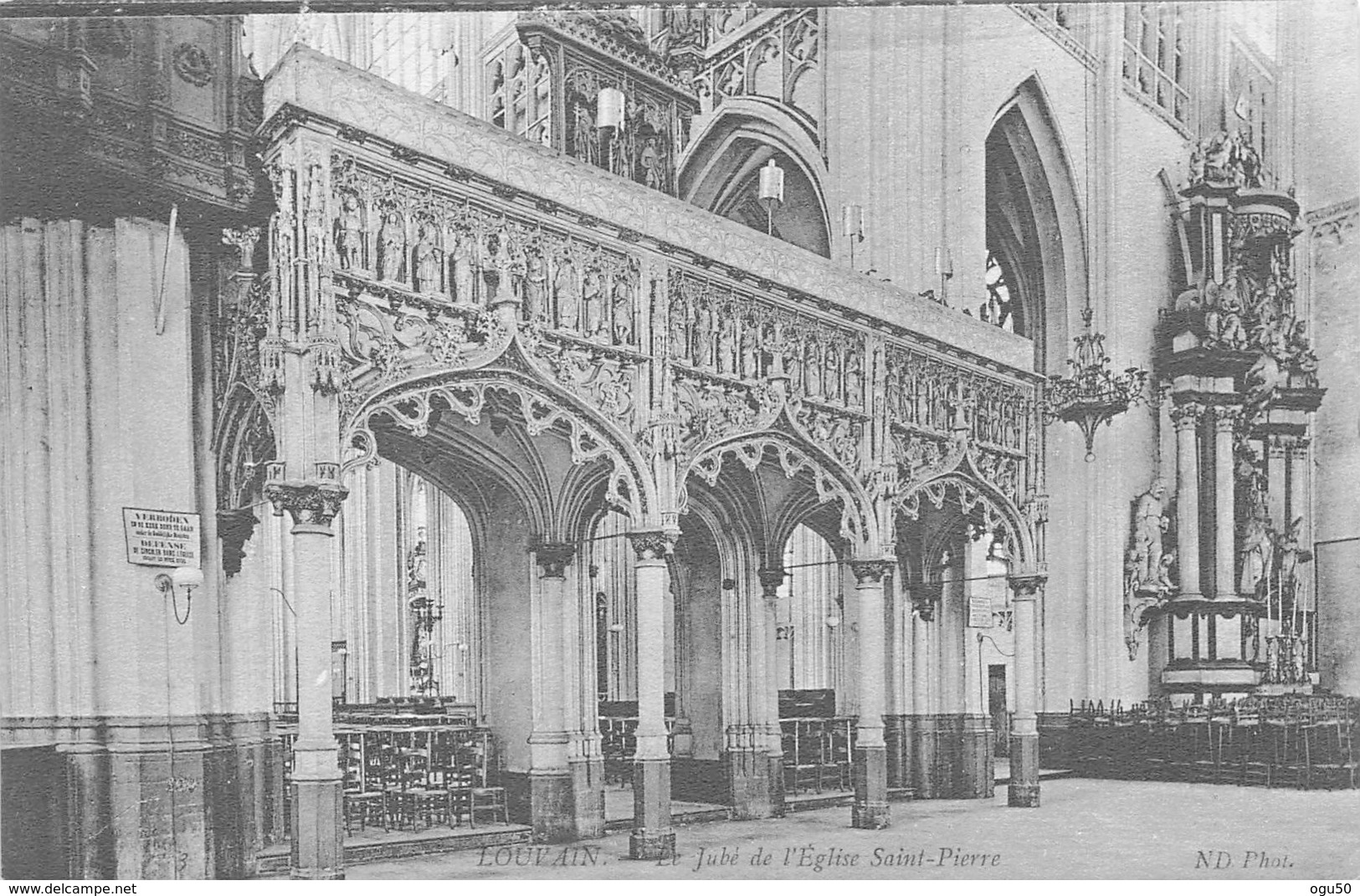 Louvain (Belgique) - Le Jubé De L'Eglise Saint Pierre - Leuven