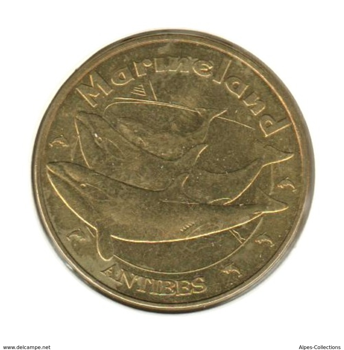 06004 - MEDAILLE TOURISTIQUE MONNAIE DE PARIS 06 - Marineland Orques - 2015 - 2015