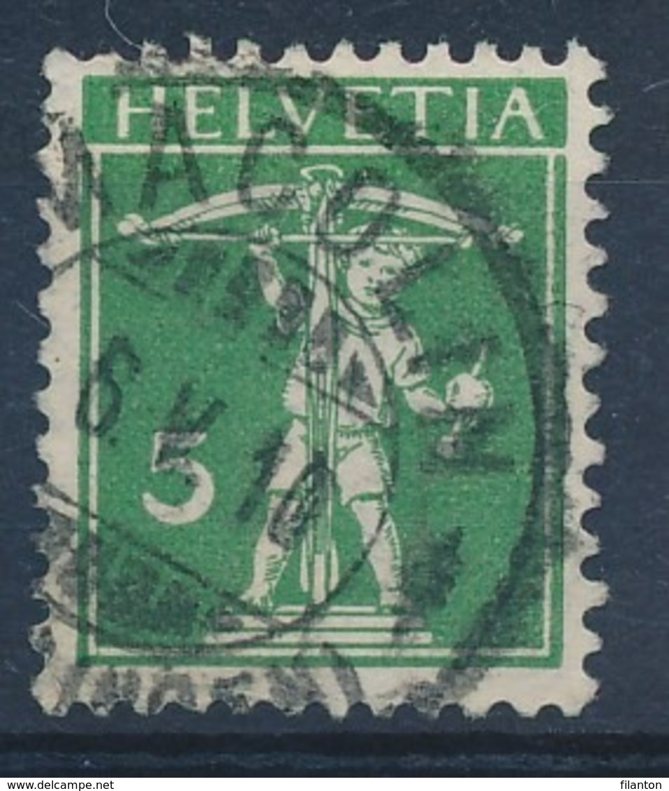 HELVETIA - Mi Nr 113 - Cachet "MACOLIN" (Magglingen) - (ref. 1582). - Used Stamps