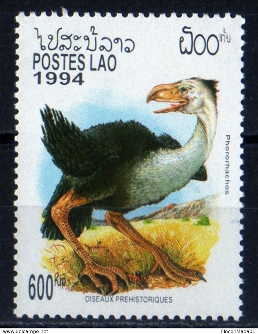 Laos 1994 Oiseaux Préhistoriques Phororhachos / Prehistoric Bird / Animaux    600 Kip MNH Neuf N° 1375 - Laos