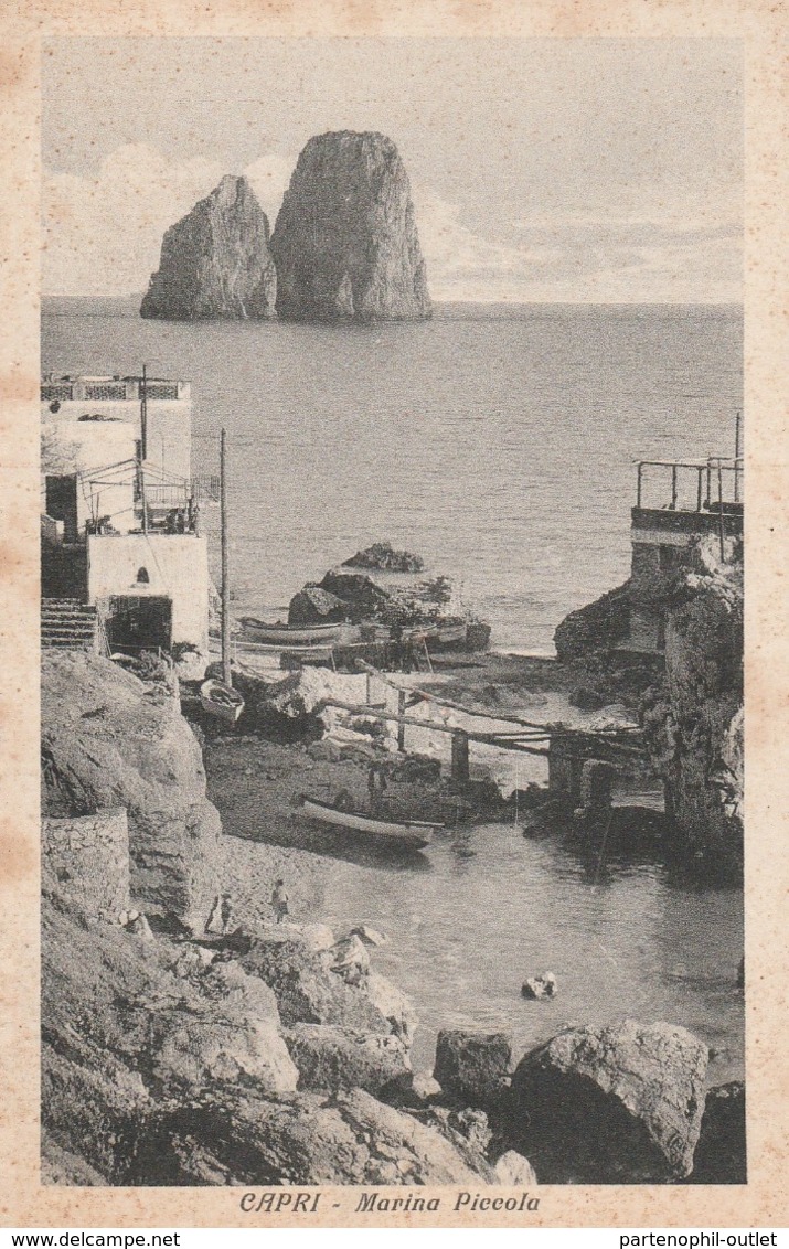 Cartolina  - Postcard / Non  Viaggiata - Unsent/   Capri, Marina Piccola. - Sonstige & Ohne Zuordnung