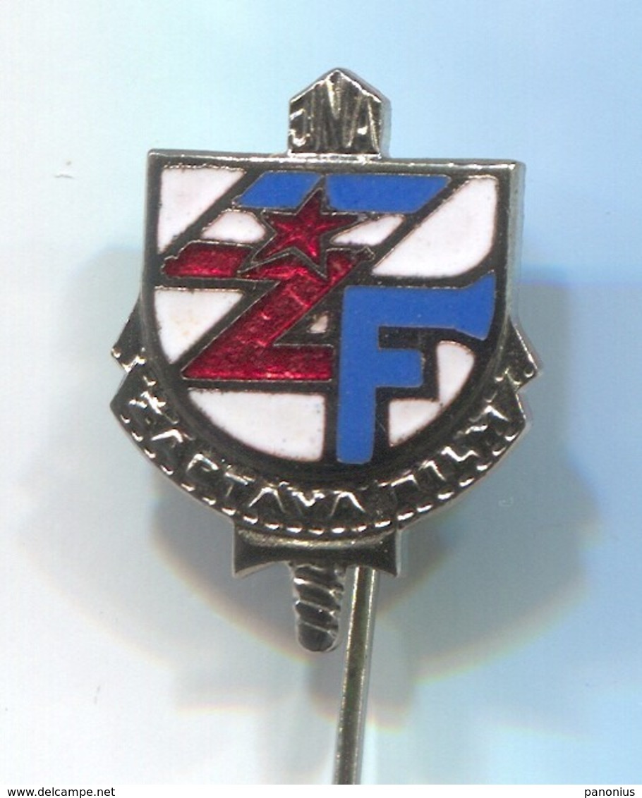 ZASTAVA FILM - Ex Yugoslavia, Military Film House JNA, Vintage Pin, Badge, Abzeichen, Enamel - Filmmanie