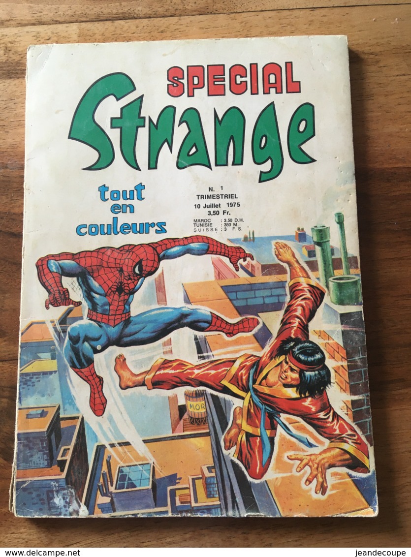 - BD - STRANGE - Spécial Strange N° 1 - 10 Juillet 1975 - - Strange