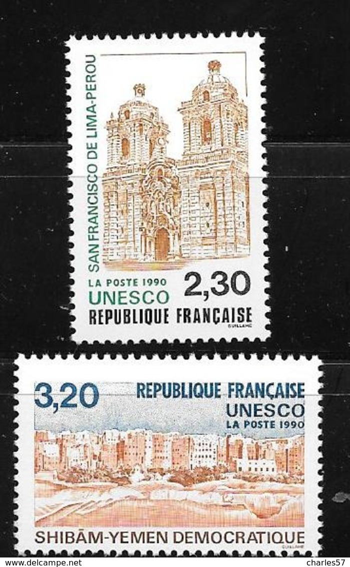 France:Timbres De Service N°102/103** (vendu Sous La Faciale) - Neufs