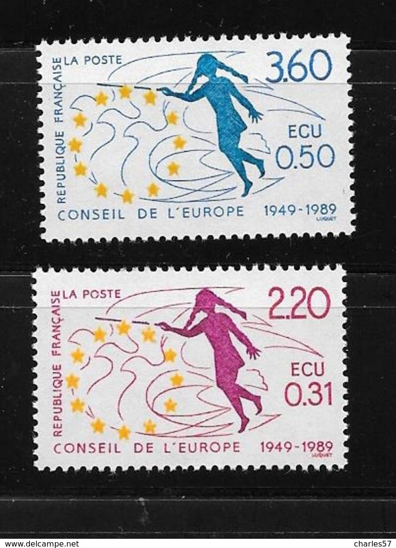 France:Timbres De Service N°100/101** (vendu Sous La Faciale) - Neufs