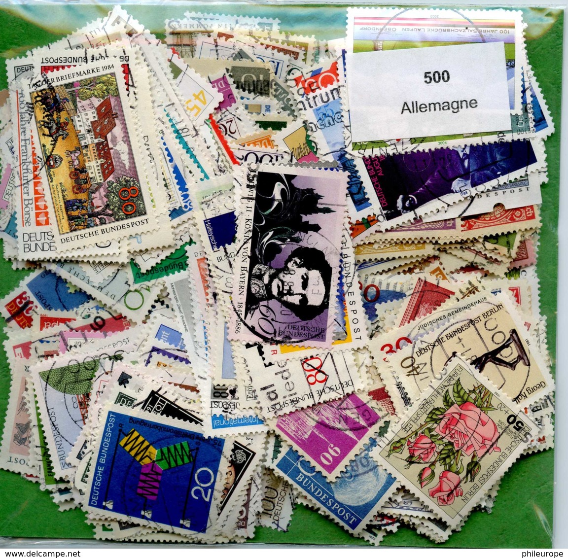 500 Timbres Allemagne - Autres & Non Classés