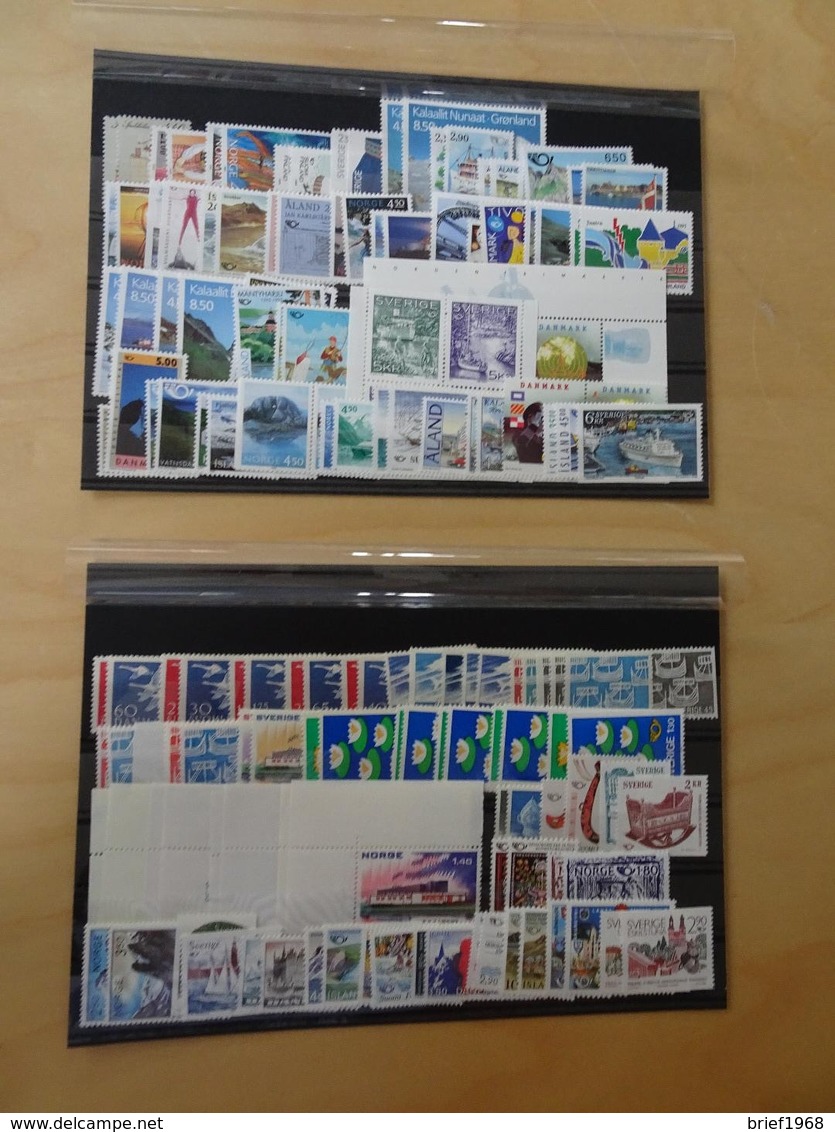 Norden 1956-1998 Postfrisch Komplett (11443) - Sammlungen
