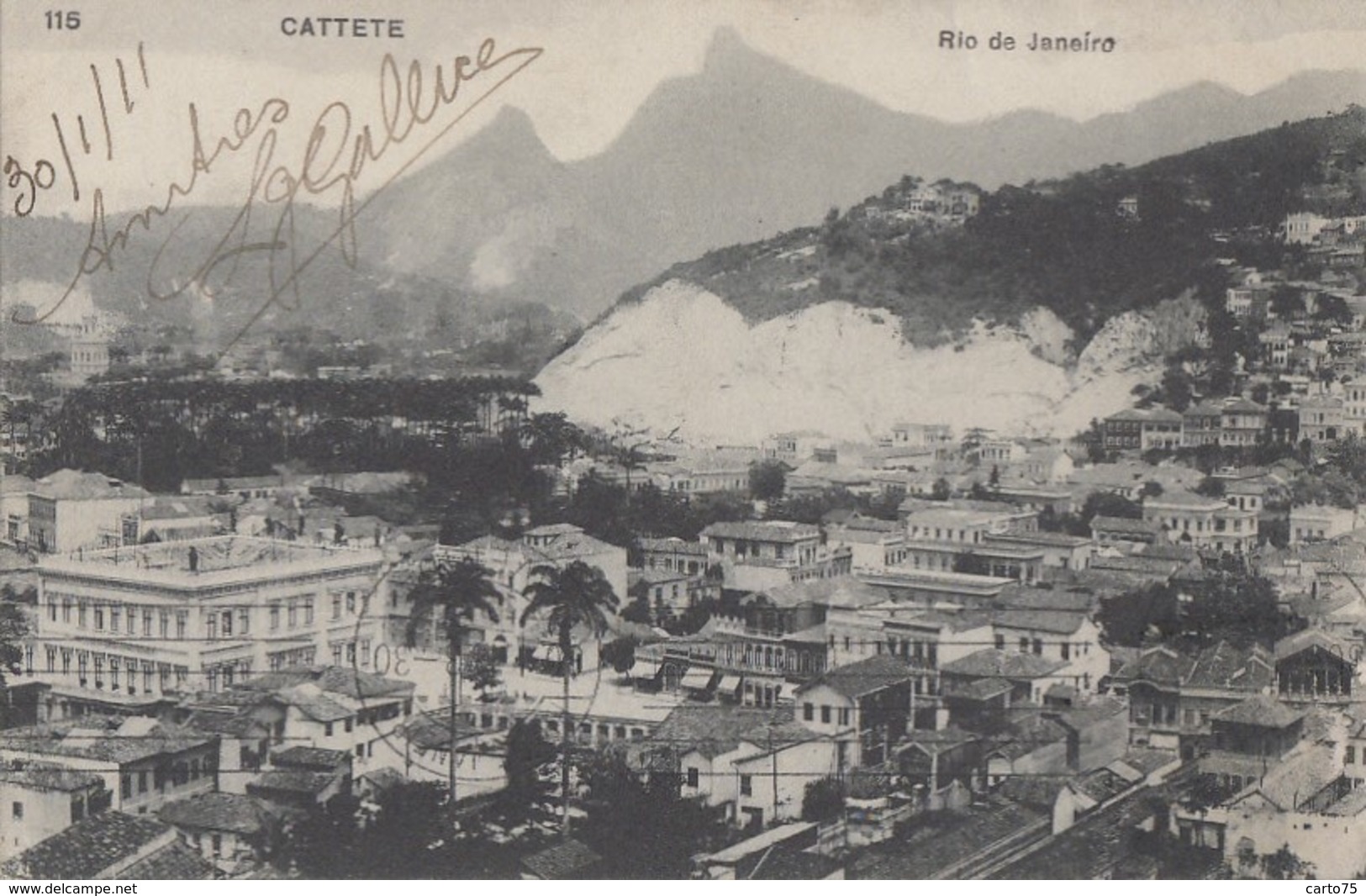 Brésil - Rio De Janeiro - Cattete - 1911 - Rio De Janeiro