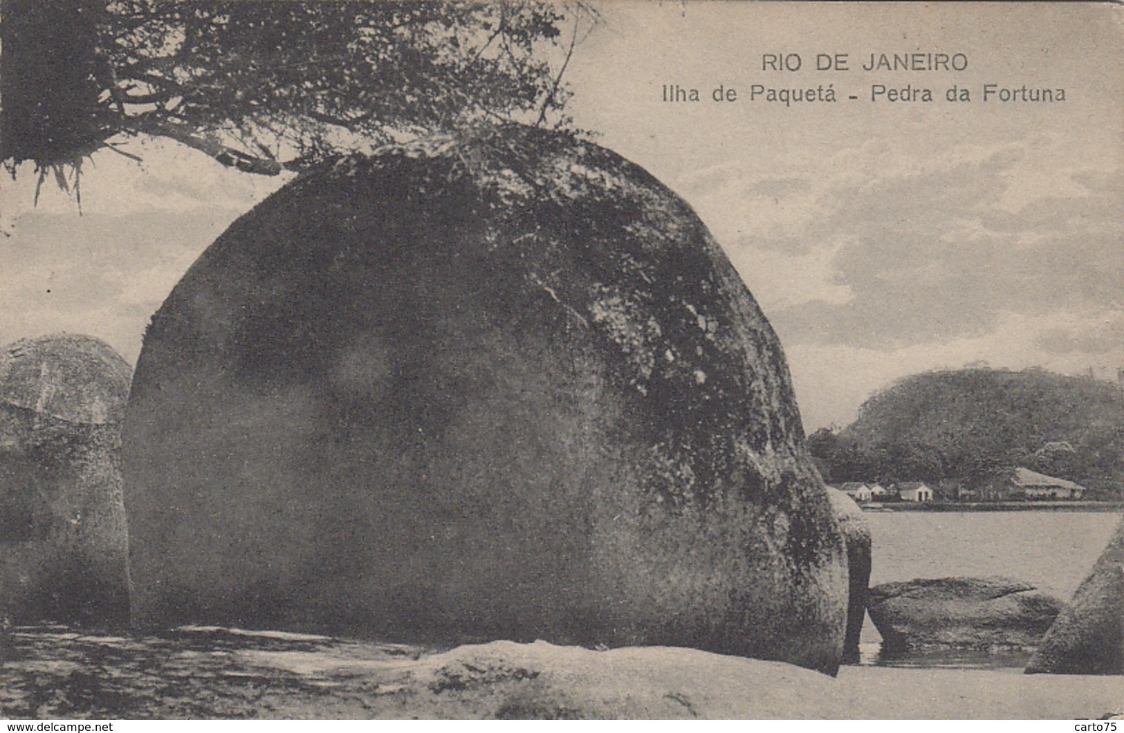 Brésil - Rio De Janeiro - Ilha De Paqueta - Pedra Da Fortuna - Rochers - Rio De Janeiro