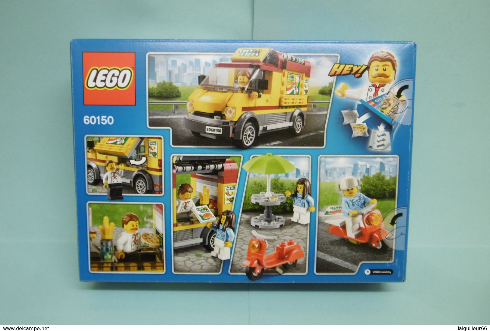 Lego City - LE CAMION PIZZA Pizza Van Réf. 60150 Neuf En Boîte - Sin Clasificación