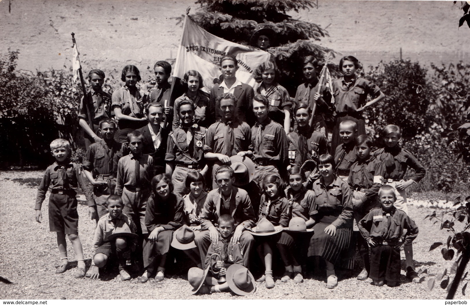 SCOUTS FROM BIJELJINA,BOSNIA 1930th - Scouting