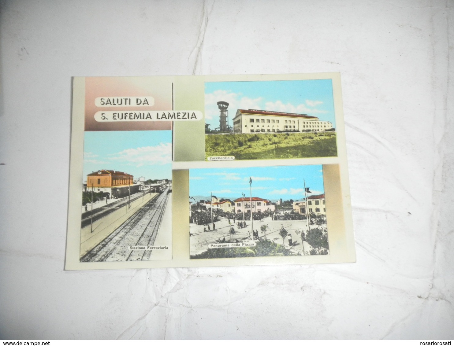 Cartoline A  Tematica Stazione Ferroviarie - Lamezia Terme