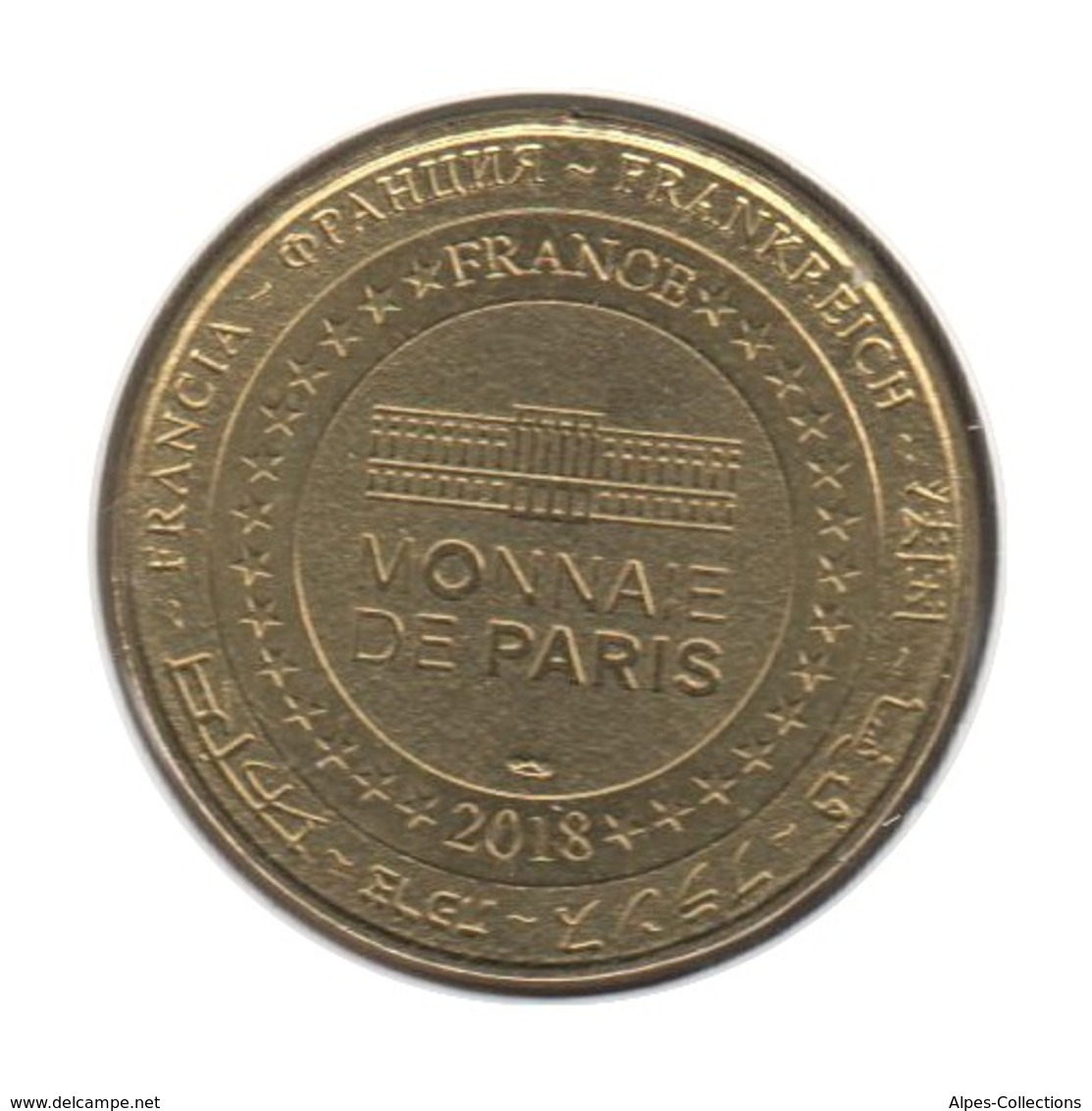 11015 - MEDAILLE TOURISTIQUE MONNAIE DE PARIS 11 - Forteresse Peyreperthuis 2018 - 2018