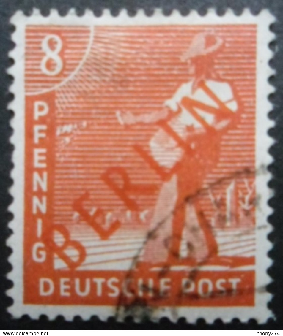 ALLEMAGNE BERLIN N°3B Oblitéré Cote 4,50€ - Oblitérés