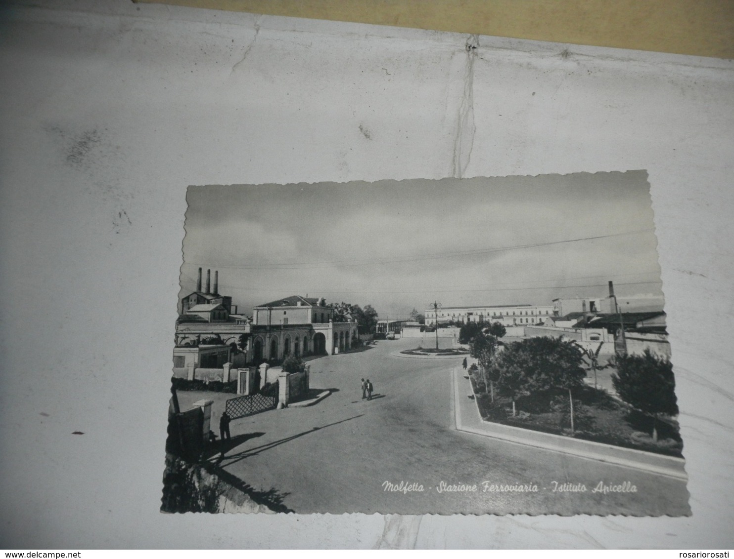 Cartoline A  Tematica Stazione Ferroviarie - Molfetta