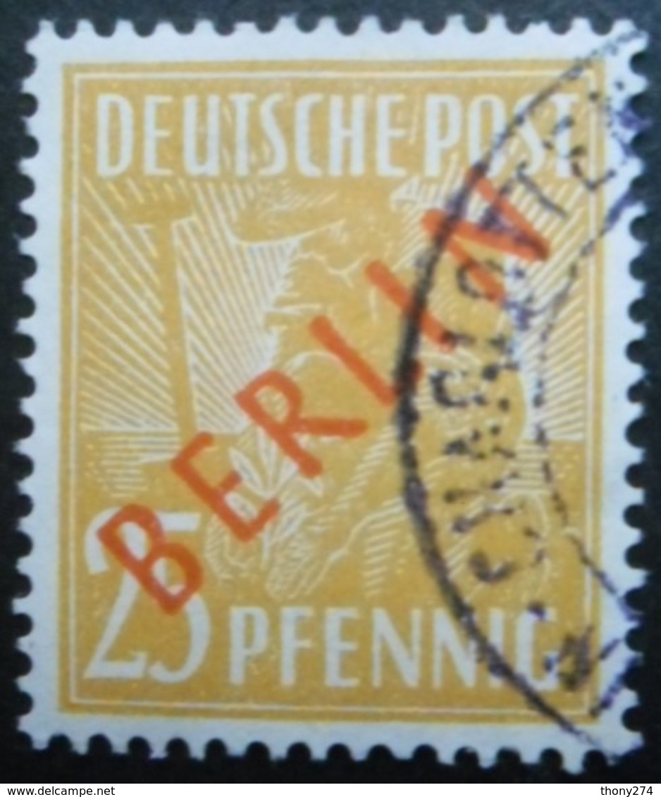 BERLIN N°10B Oblitéré Cote 80€ - Oblitérés