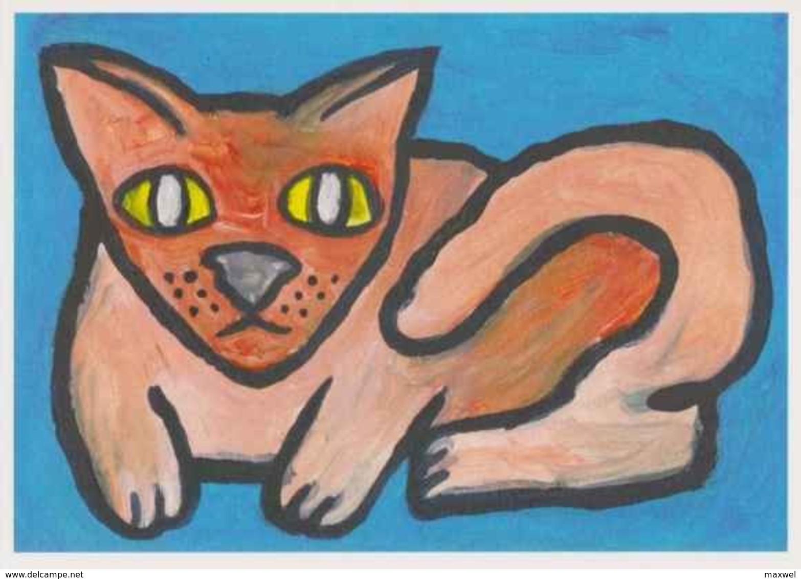 Cpm 1741/447 ERGON - Chat - Cat - Katz - Félin - Animal - Illustrateurs - Illustrateur - Ergon