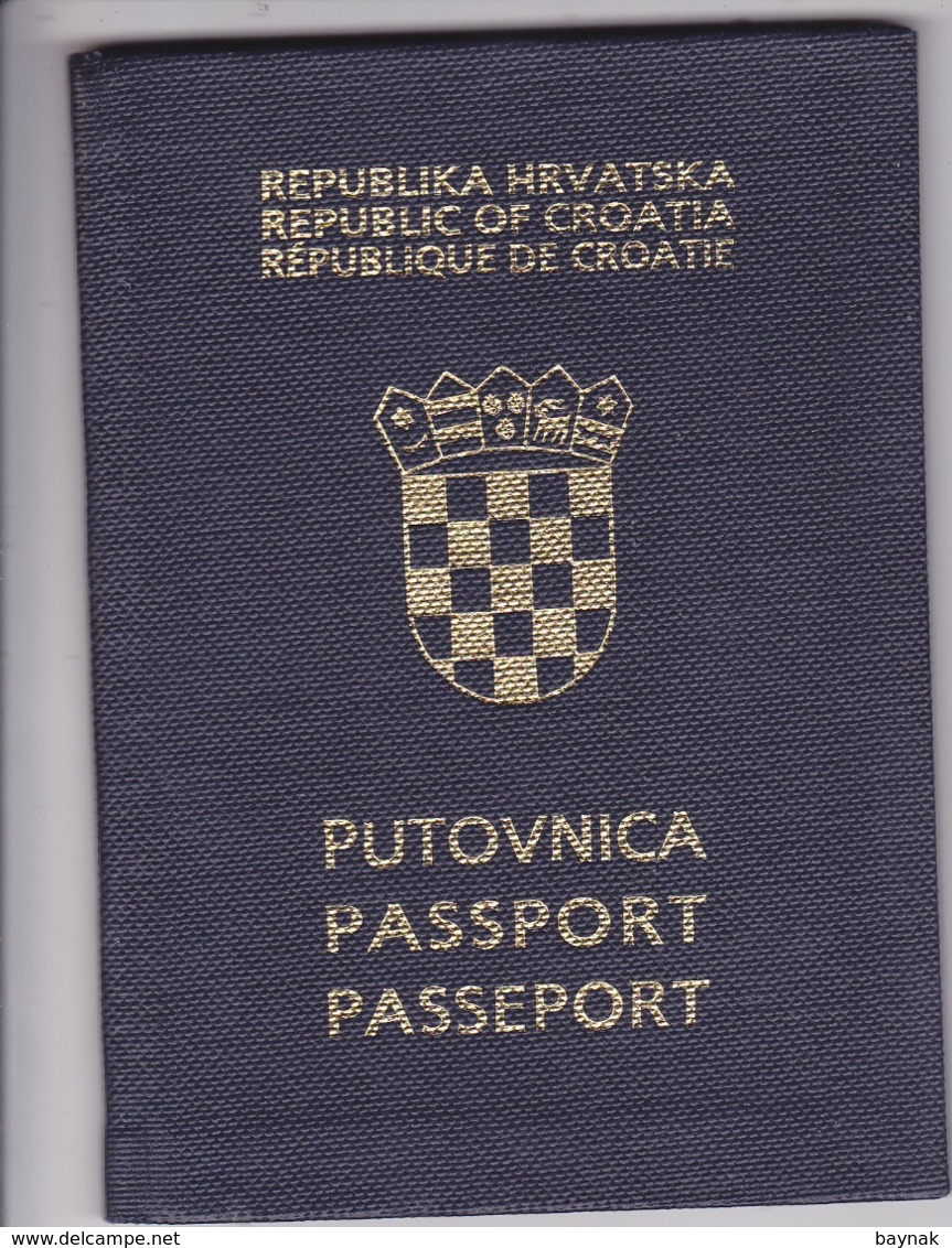 C57  --  PASSPORT  --   CROATIA  --  I.  MODEL  --  1994  --   GENTLEMAN - Historical Documents