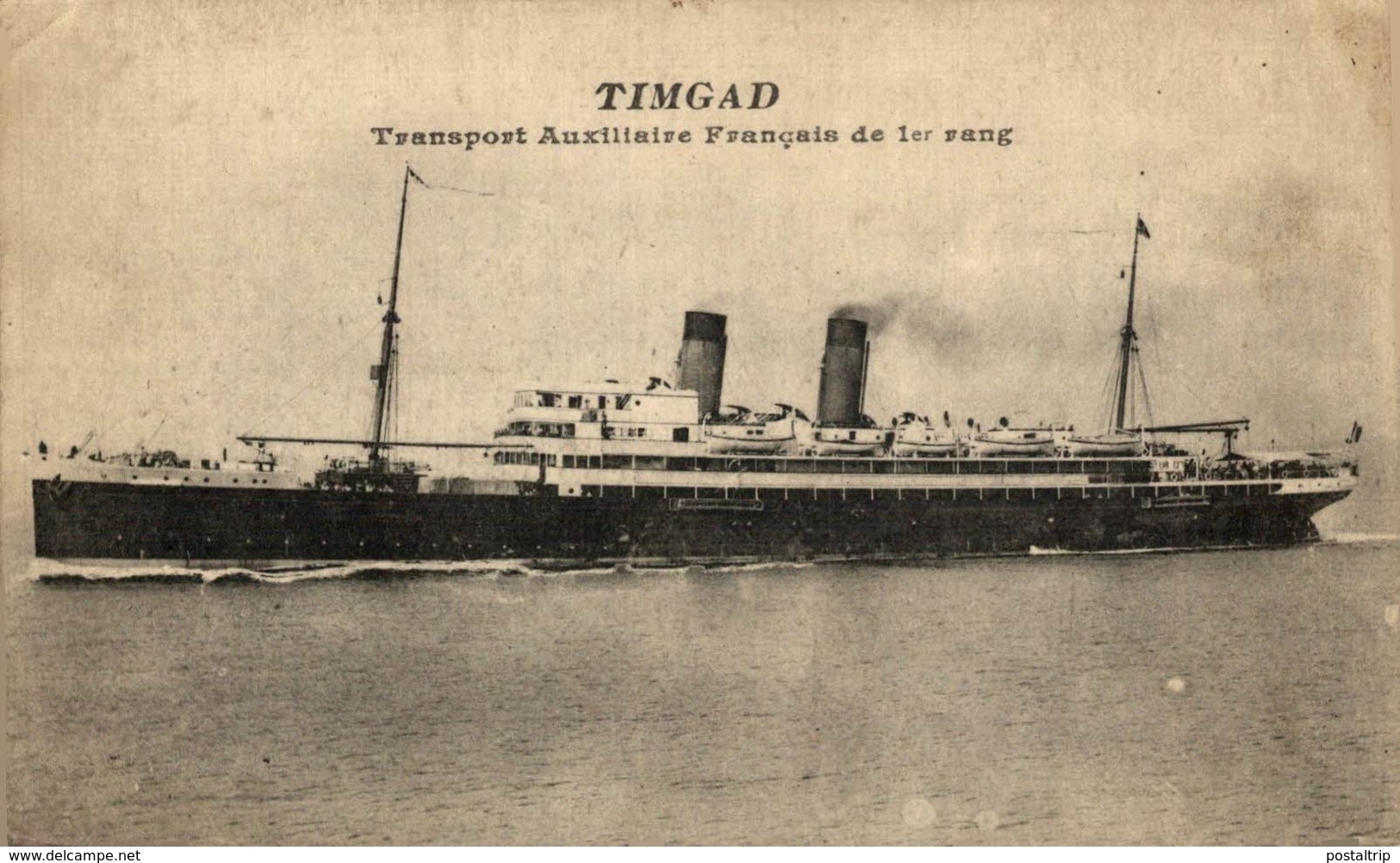 Transport - Compagnie Générale Transatlantique "TIMGAD" - Steamers