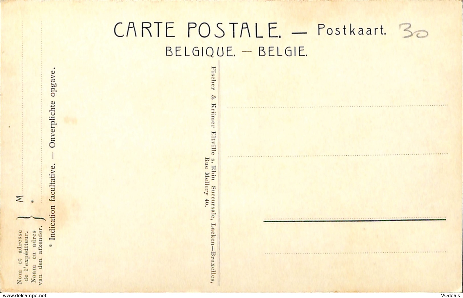 CPA - Belgique - Brussels - Bruxelles - 8 cartes - Lot 58