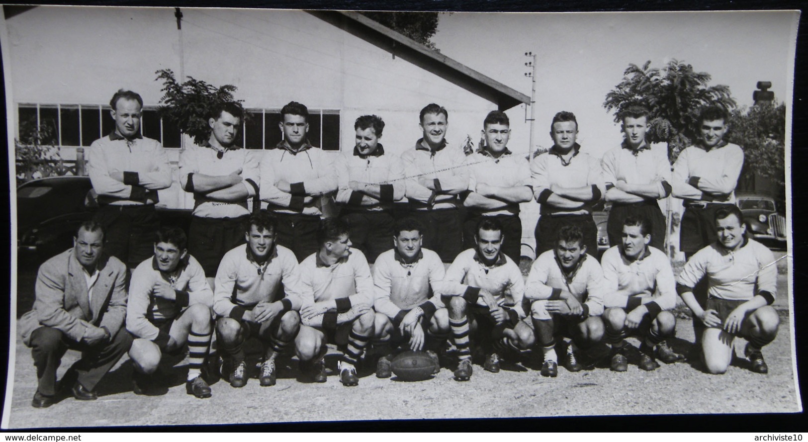 PHOTOGRAPHIE RUGBY MONT DE MARSAN STADE MONTOIS - Rugby