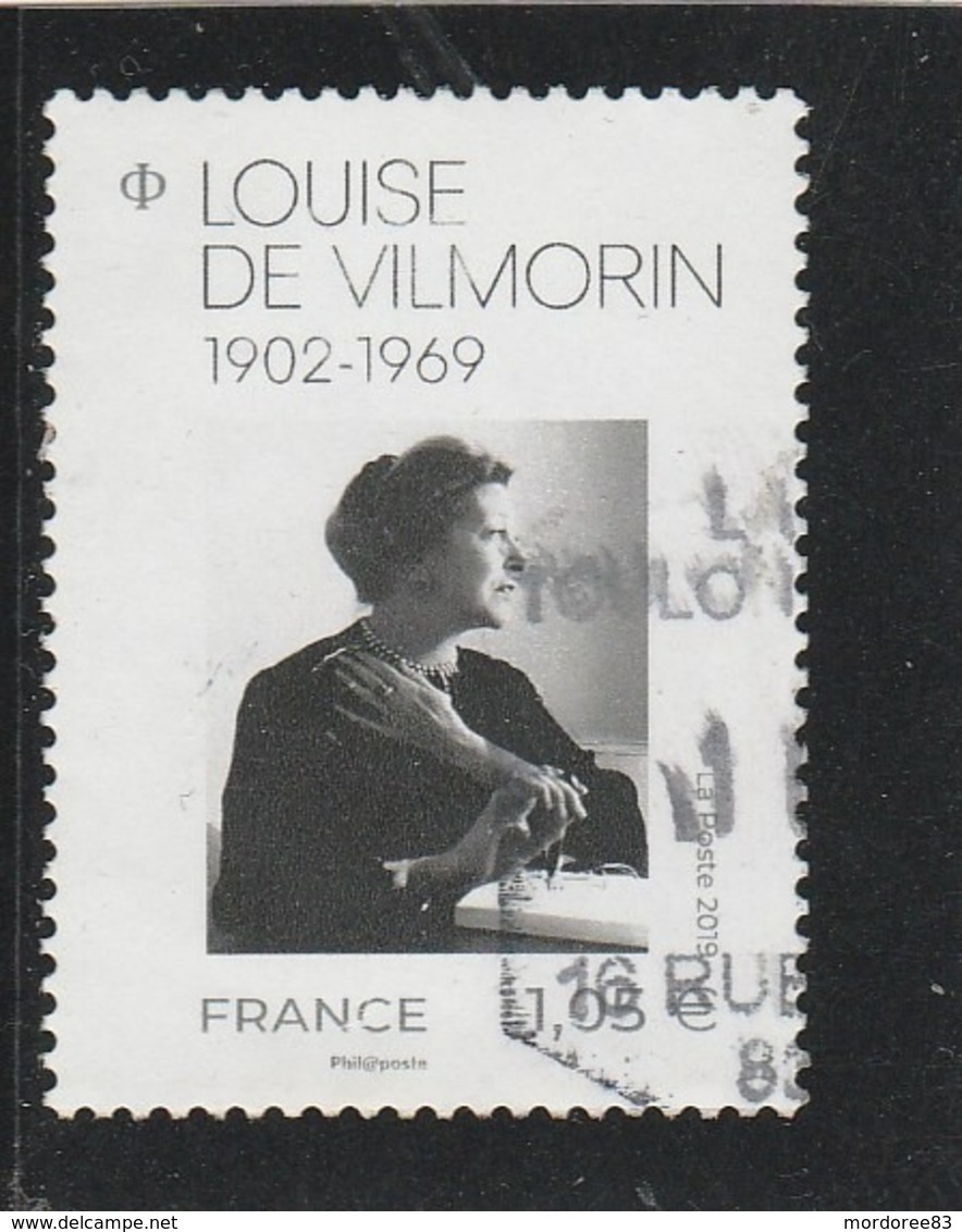 FRANCE 2019 LOUISE DE VILMORIN OBLITERE  YT 5299 - Oblitérés