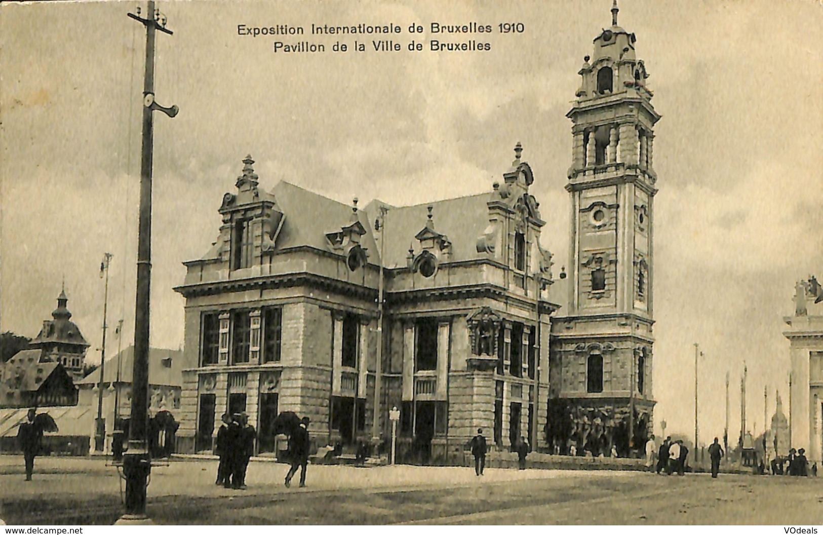 CPA - Belgique - Brussels - Bruxelles - Exposition 1910 - 8 cartes - Lot 59