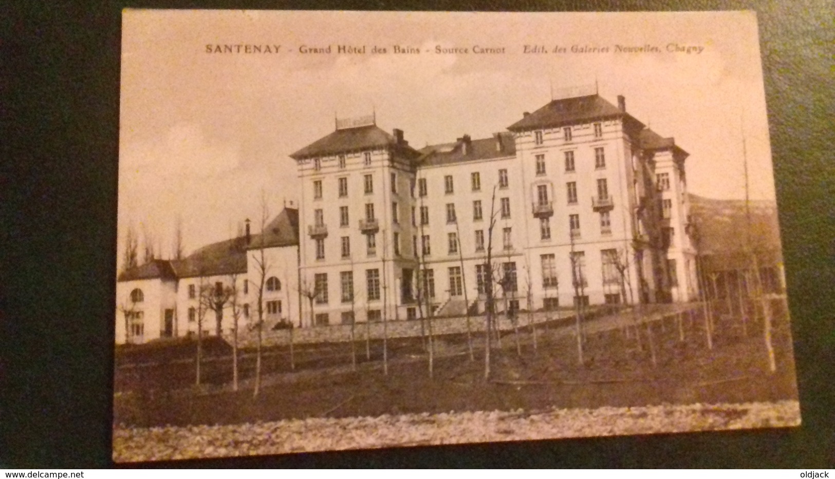 CPA .SANTENAY(21) Grand Hotel Des Bains-Source Carnot (S46.19) - Other & Unclassified