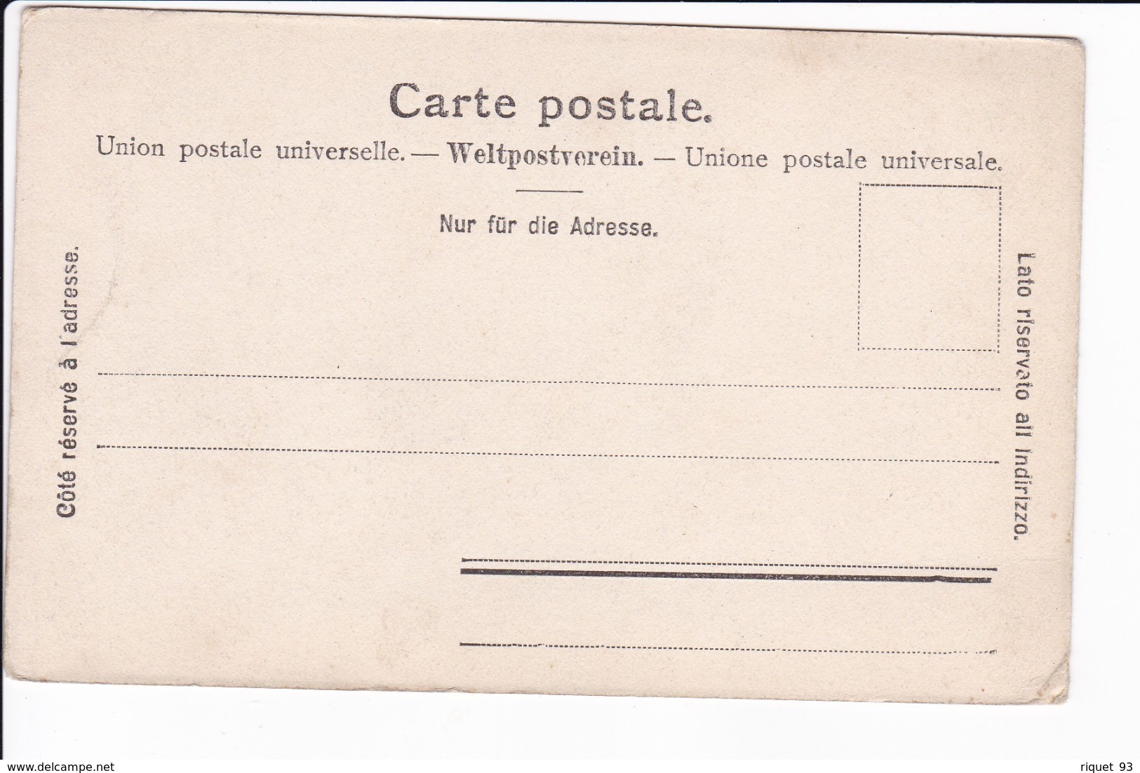 Gesetzlich Geschûtzt -Gotthardpost - V.R. Koller (dessin Voiture Postale à Chevaux) - Autres & Non Classés