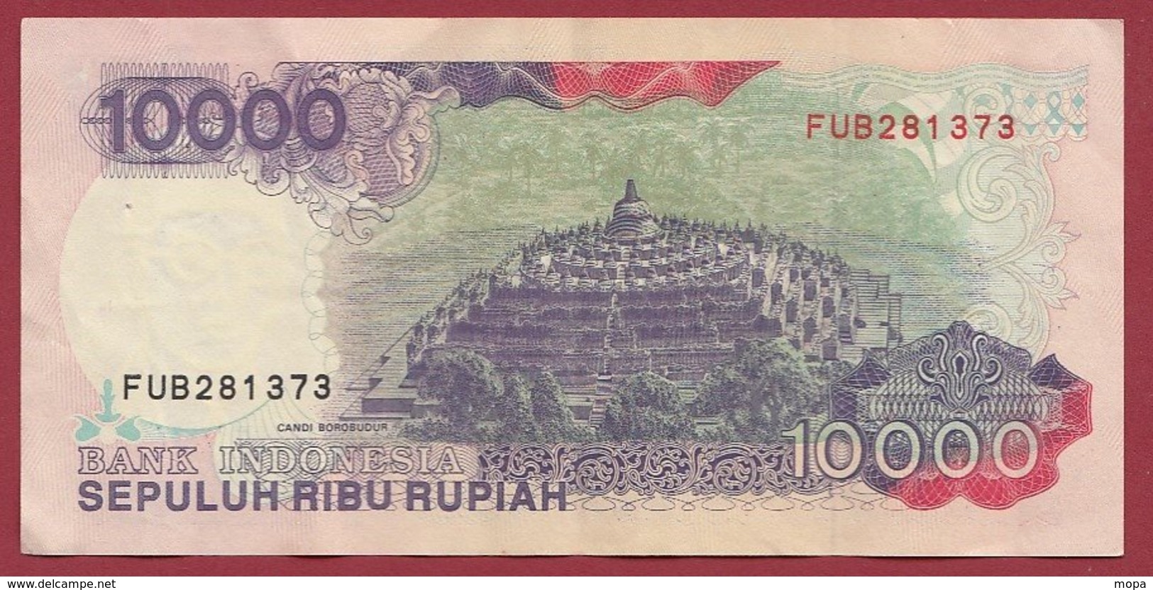 Indonésie 10000 Rupiah 1992/96 Dans L 'état (206) - Indonésie