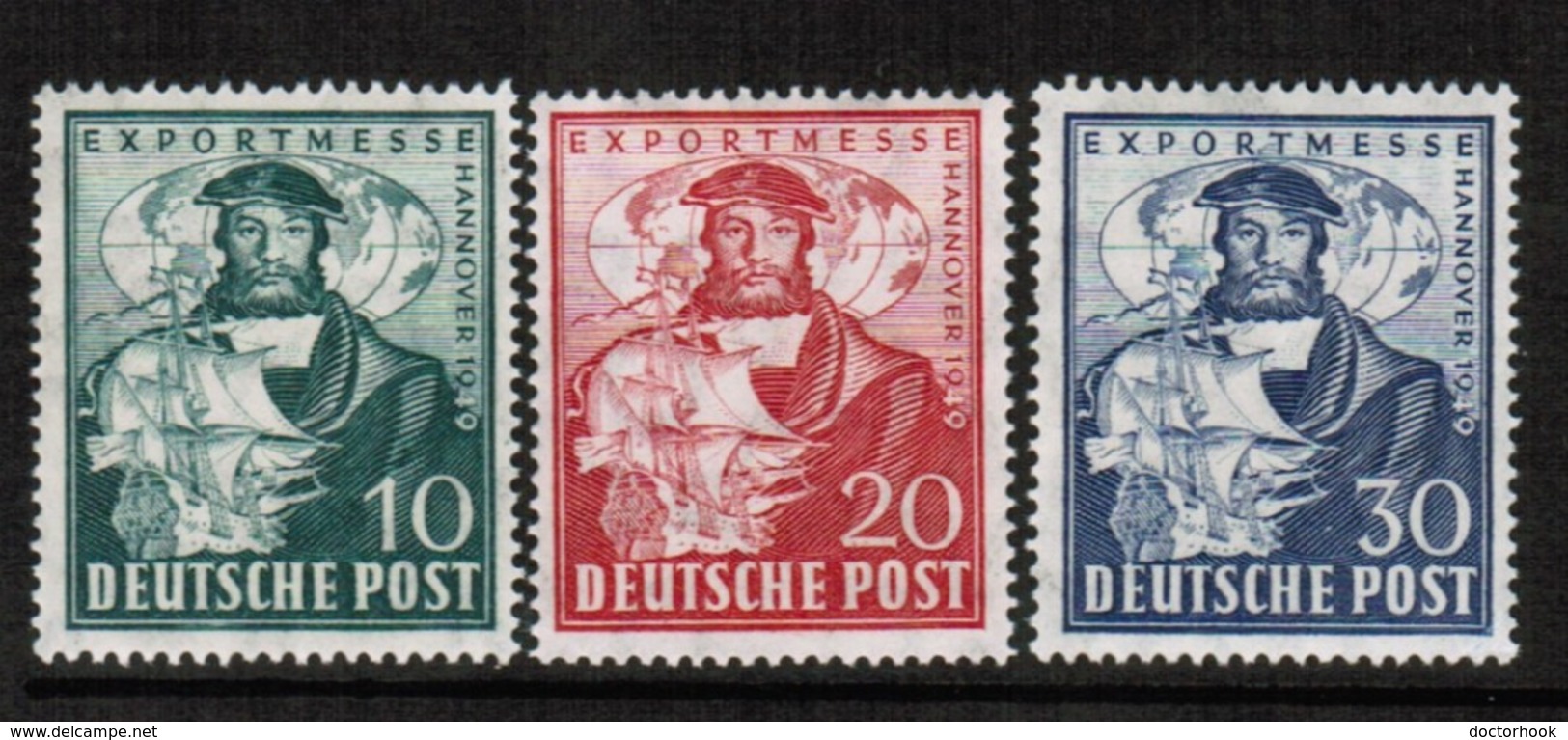 GERMANY  Scott # 662-4** VF MINT NH (Stamp Scan # 550) - Other & Unclassified