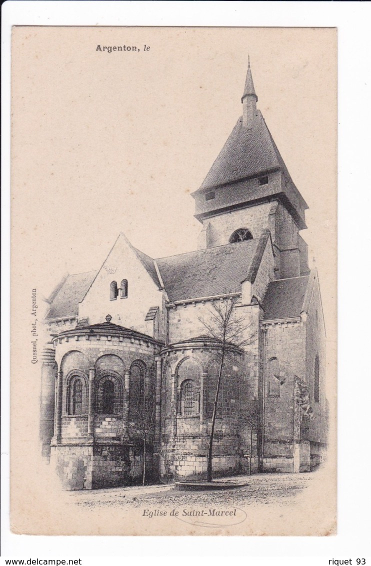 ARGENTON - Eglise De Saint-Marcel - Andere & Zonder Classificatie