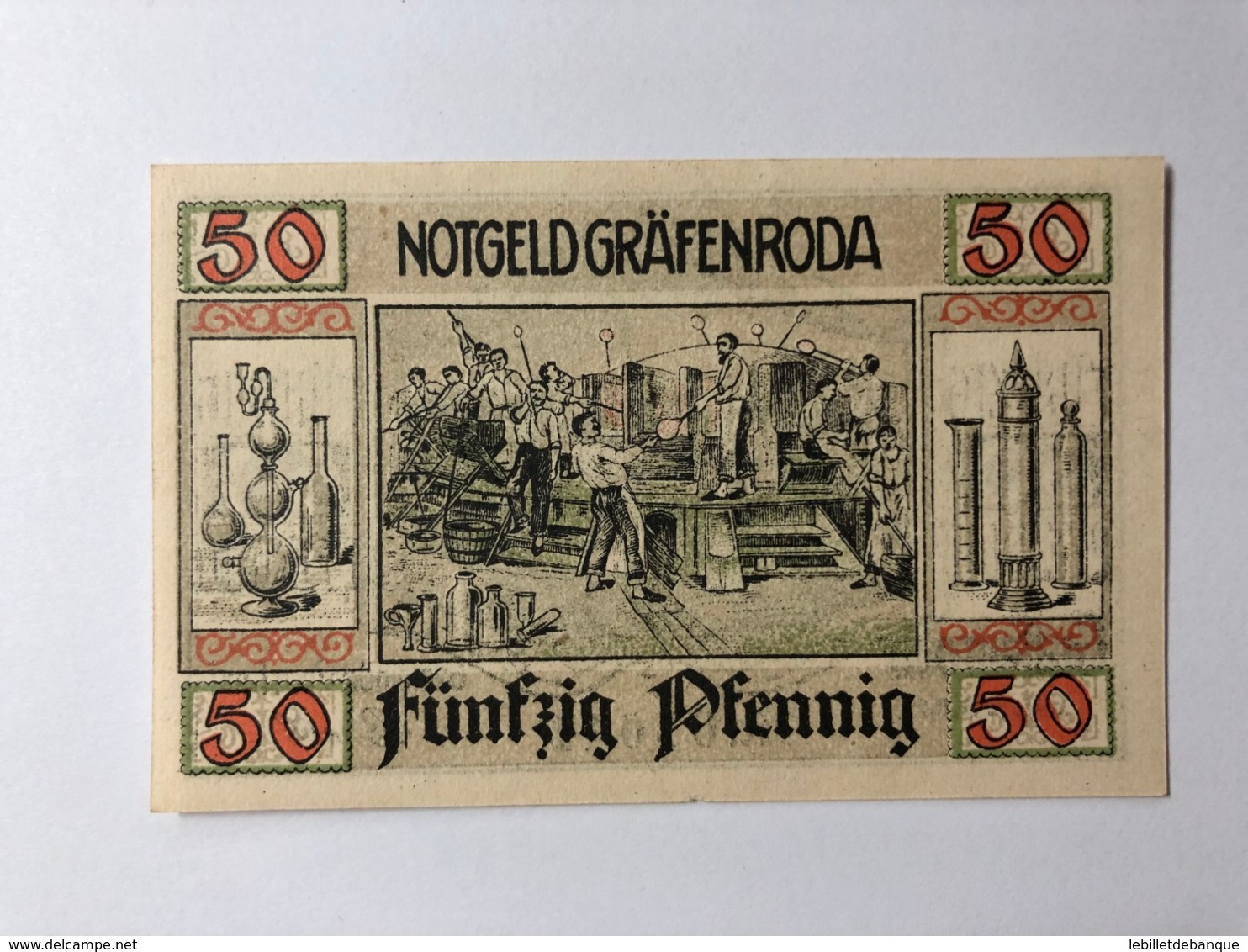 Allemagne Notgeld Grafenroda 50 Pfennig - Colecciones