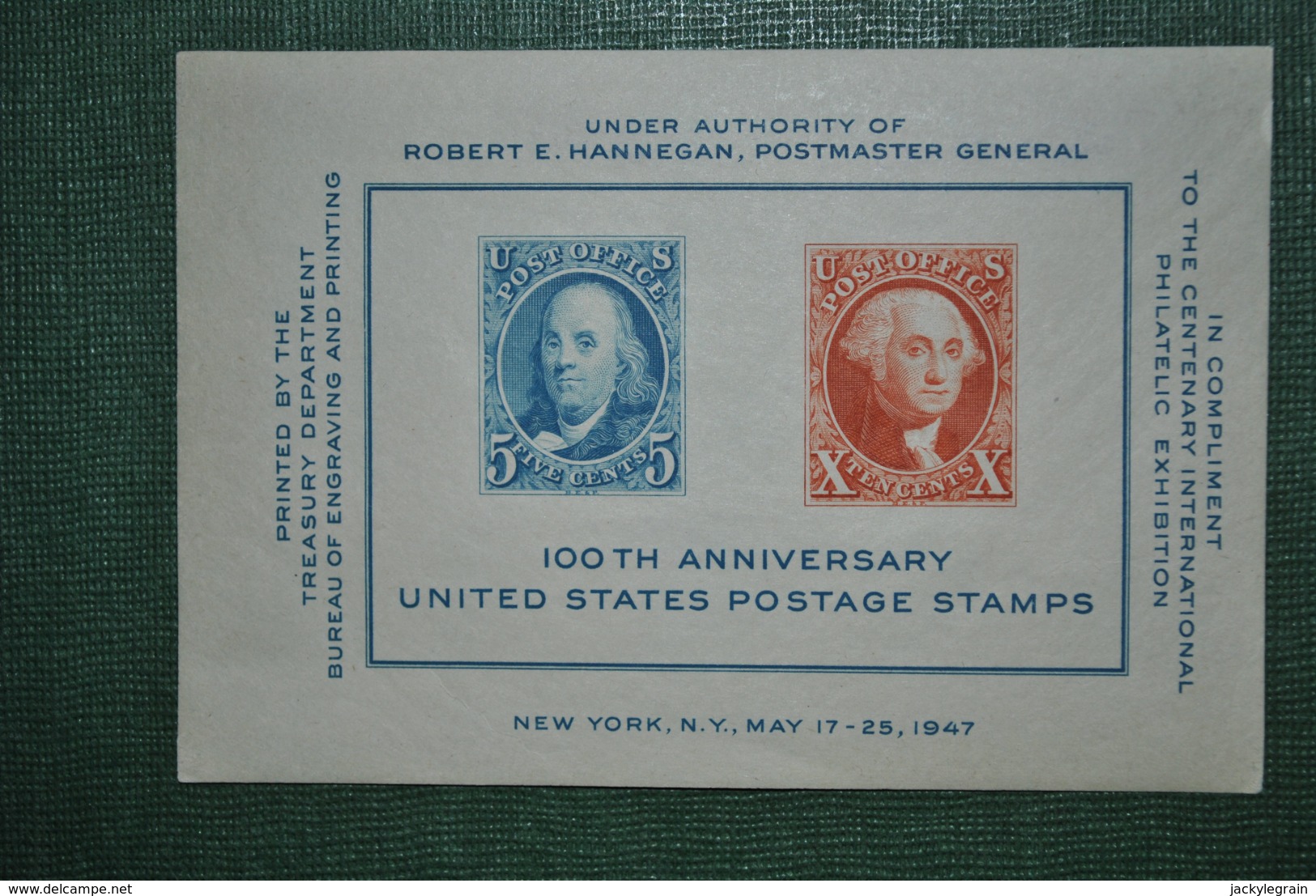 Etats-Unis 1947 Bloc MNH - Blocks & Sheetlets