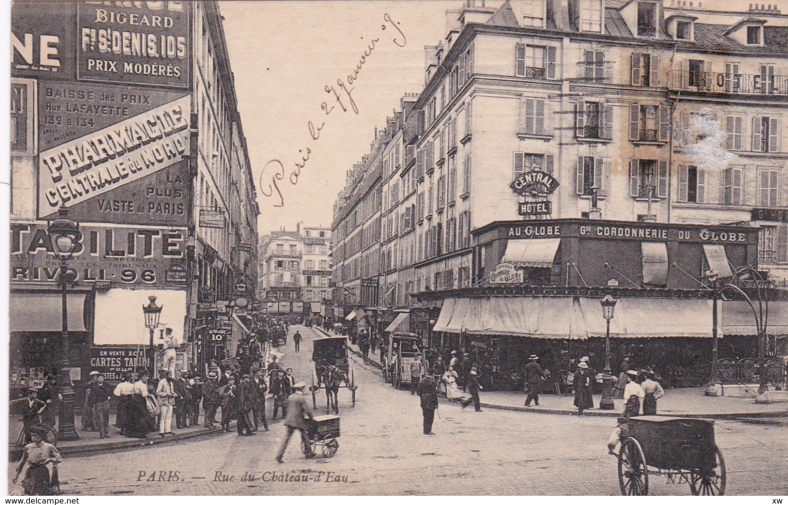 PARIS 75010 / Rue Du Chateau D'Eau / Animation - Arrondissement: 10