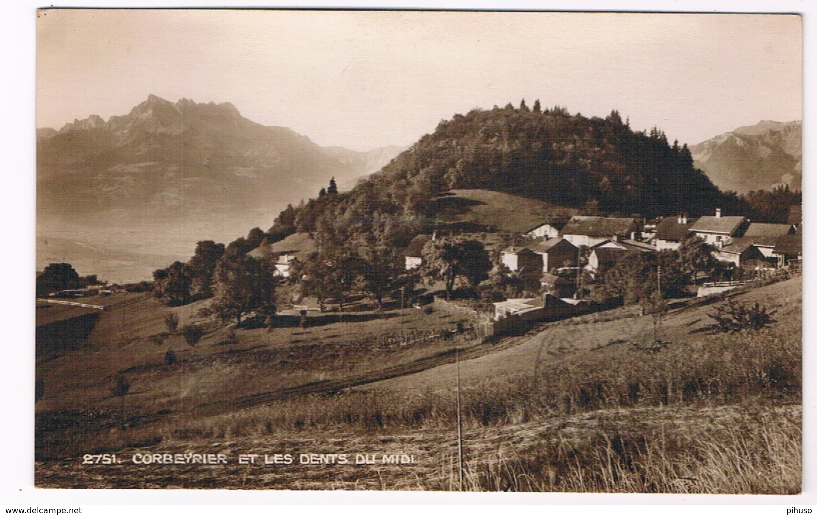 CH-5714  CORBEYRIER : Et Les Dents Du Midi - Corbeyrier