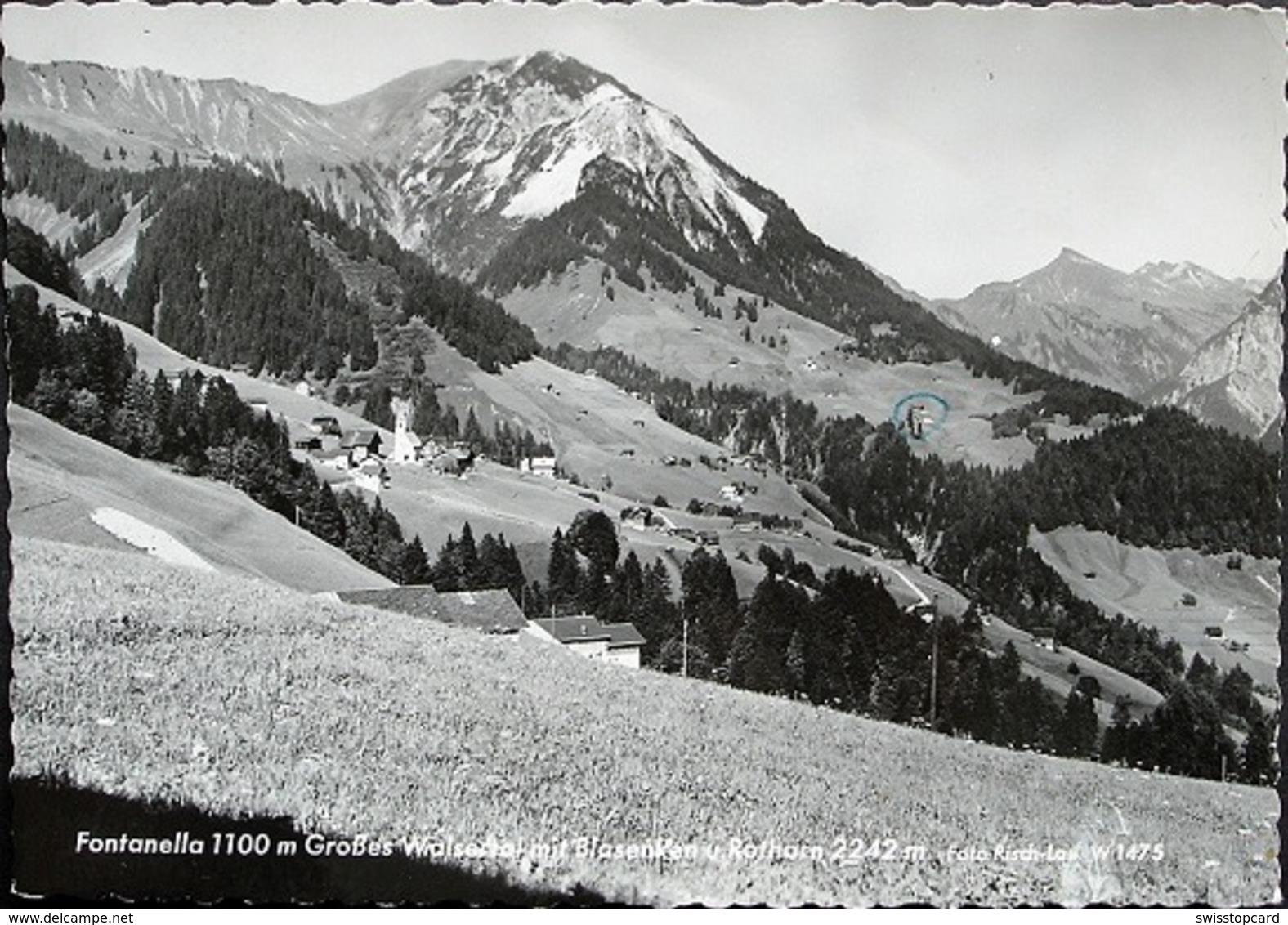 FONTANELLA Grosses Walsertal Foto Risch-Lau Bregenz - Bregenzerwaldorte