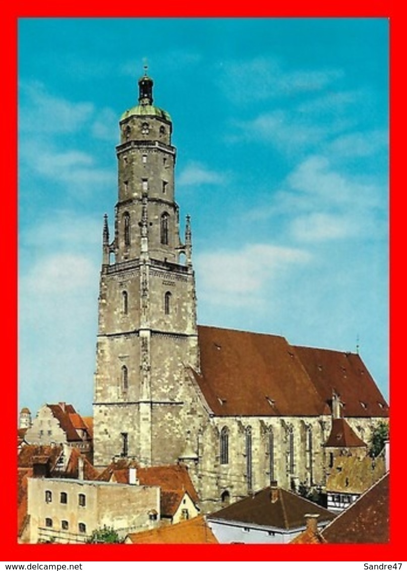 CPSM/gf NOERDLINGEN (Allemagne)  St. Georgskirche...K130 - Nördlingen