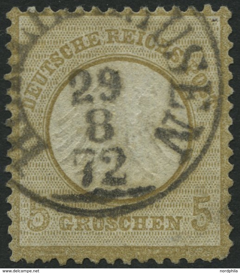 THURN Und TAXIS DR 6 O, HERLESHAUSEN Auf 5 Gr. Ockerbraun, üblich Gezähnt Pracht, Gepr. Hennies - Used Stamps